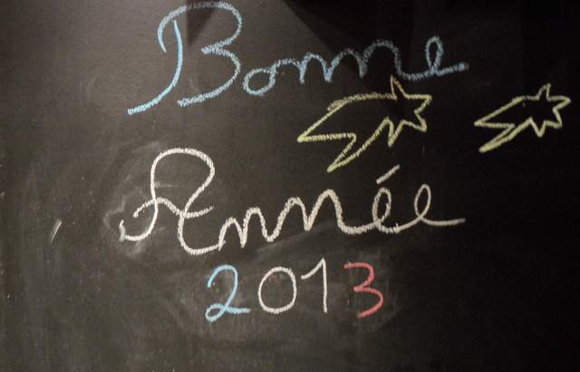 bonne année 2013